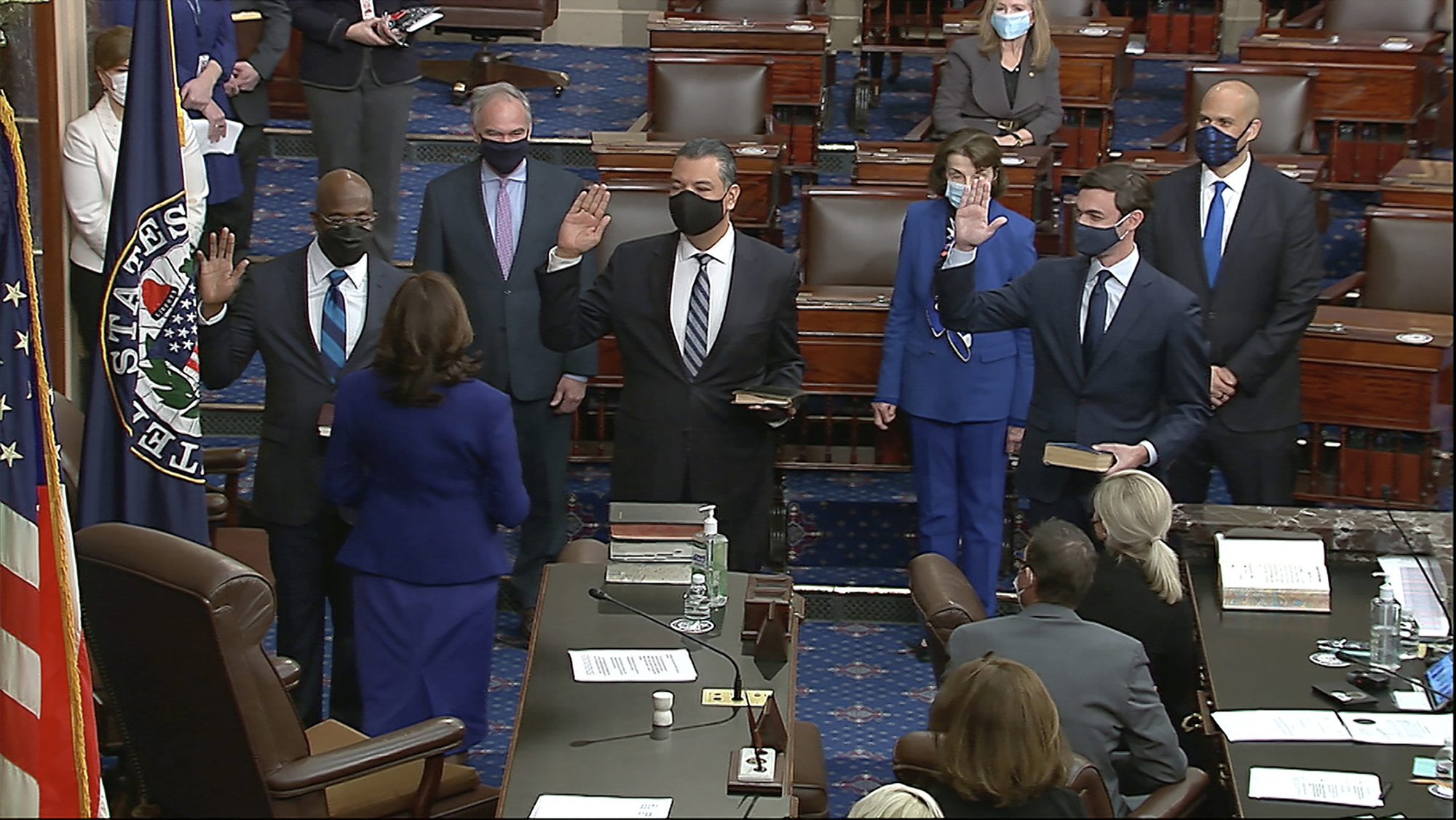 Senate confirms Biden's first cabinet pick, shifts to Democratic