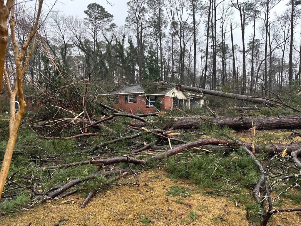 Storms leave localized damage across Disaster Relief
