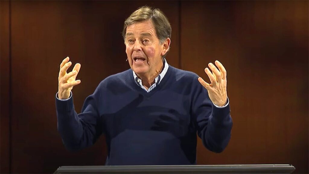 Radio preacher Alistair Begg won’t back down from advice to attend