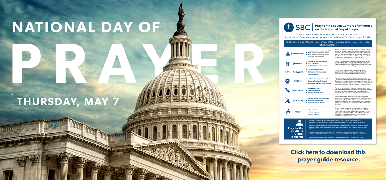 69th National Day of Prayer features several national broadcasts, many