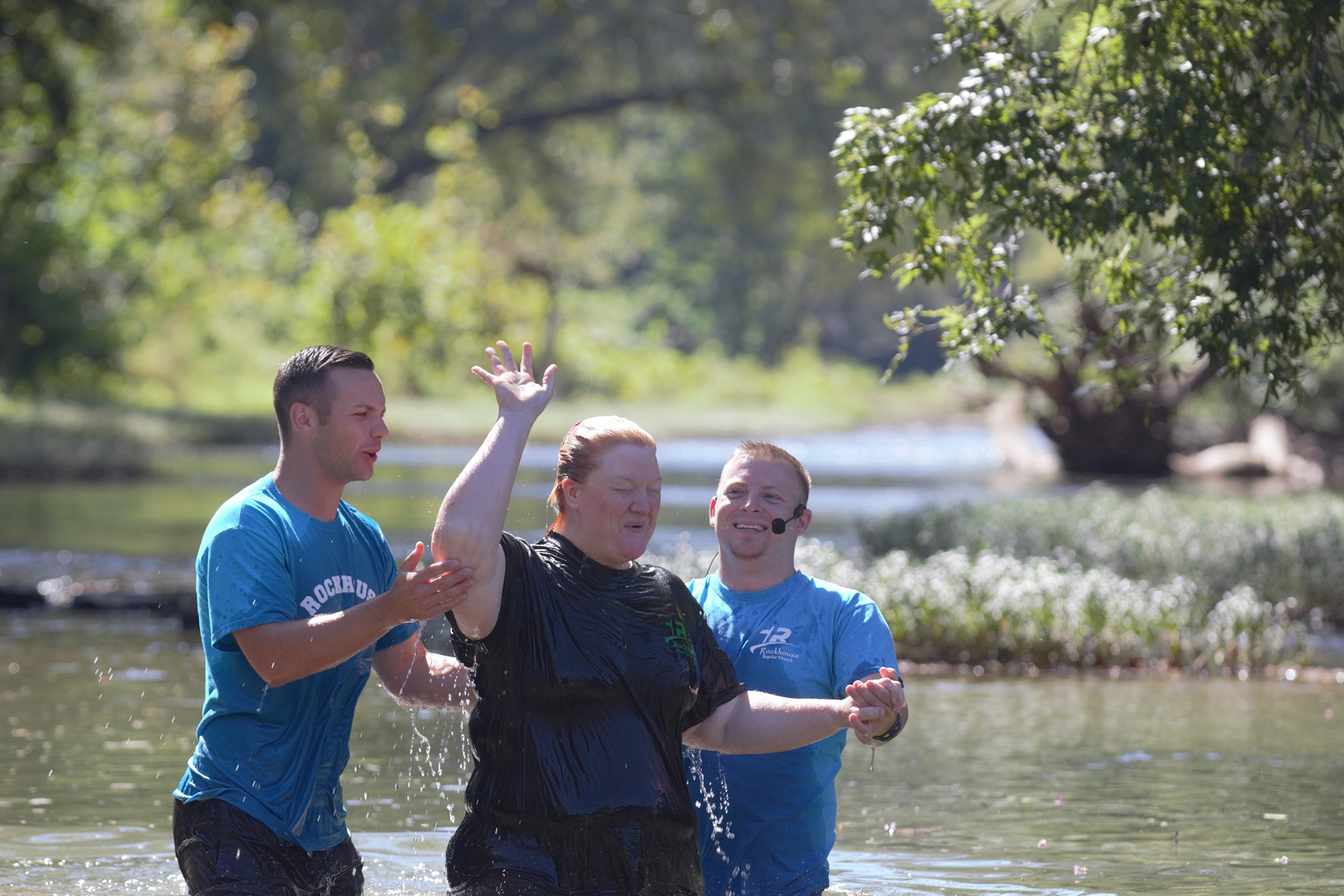 Mass baptism displays rural church's turnaround Baptist Press