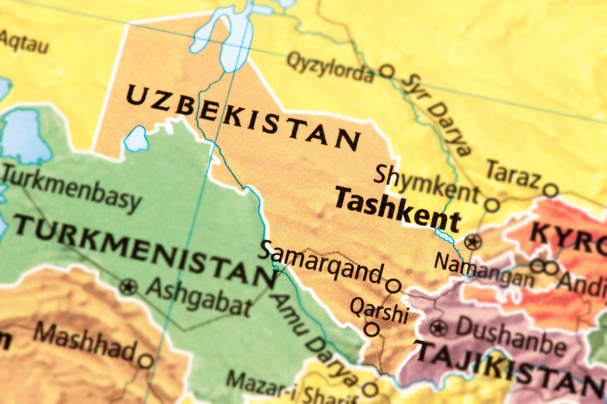 Географическая карта Узбекистана. Карта Узбекистан Узбекистанская карта. Границы Узбекистана на карте. Карта Узбекистана фото.